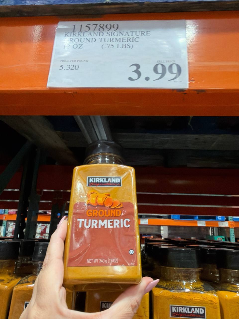Costco - Kirland Ground Turmeric