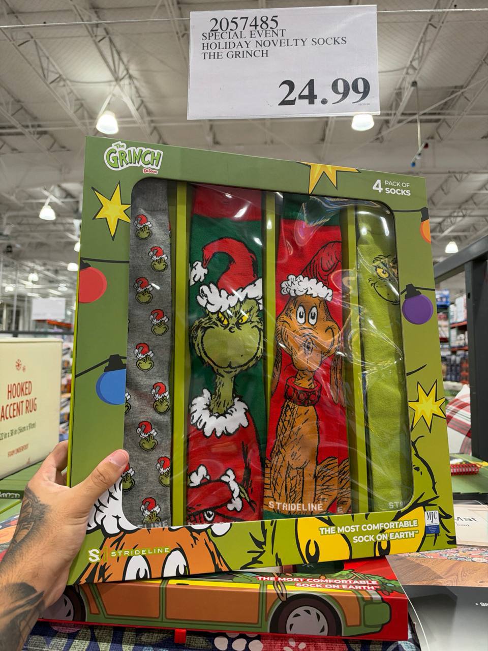 Costco - Pack de Meias Grinch