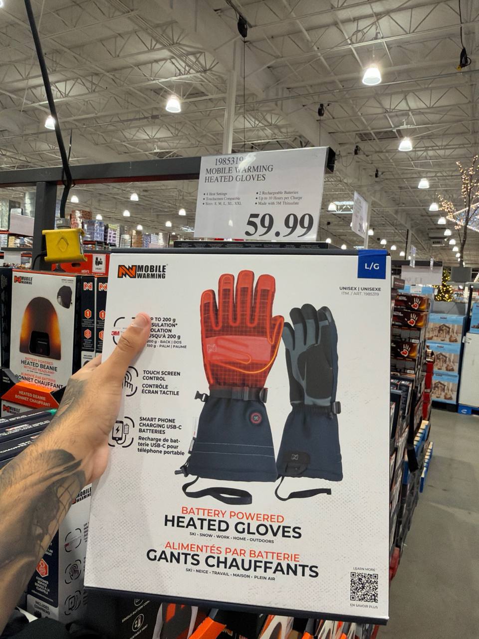 Costco - Heated Gloves