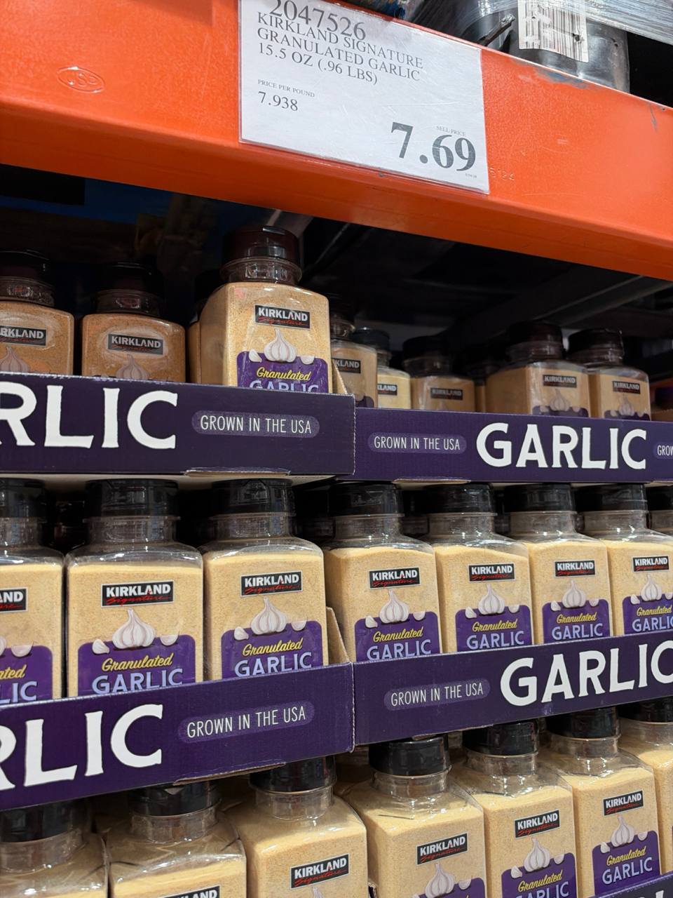 Costco - Garlic Granulated