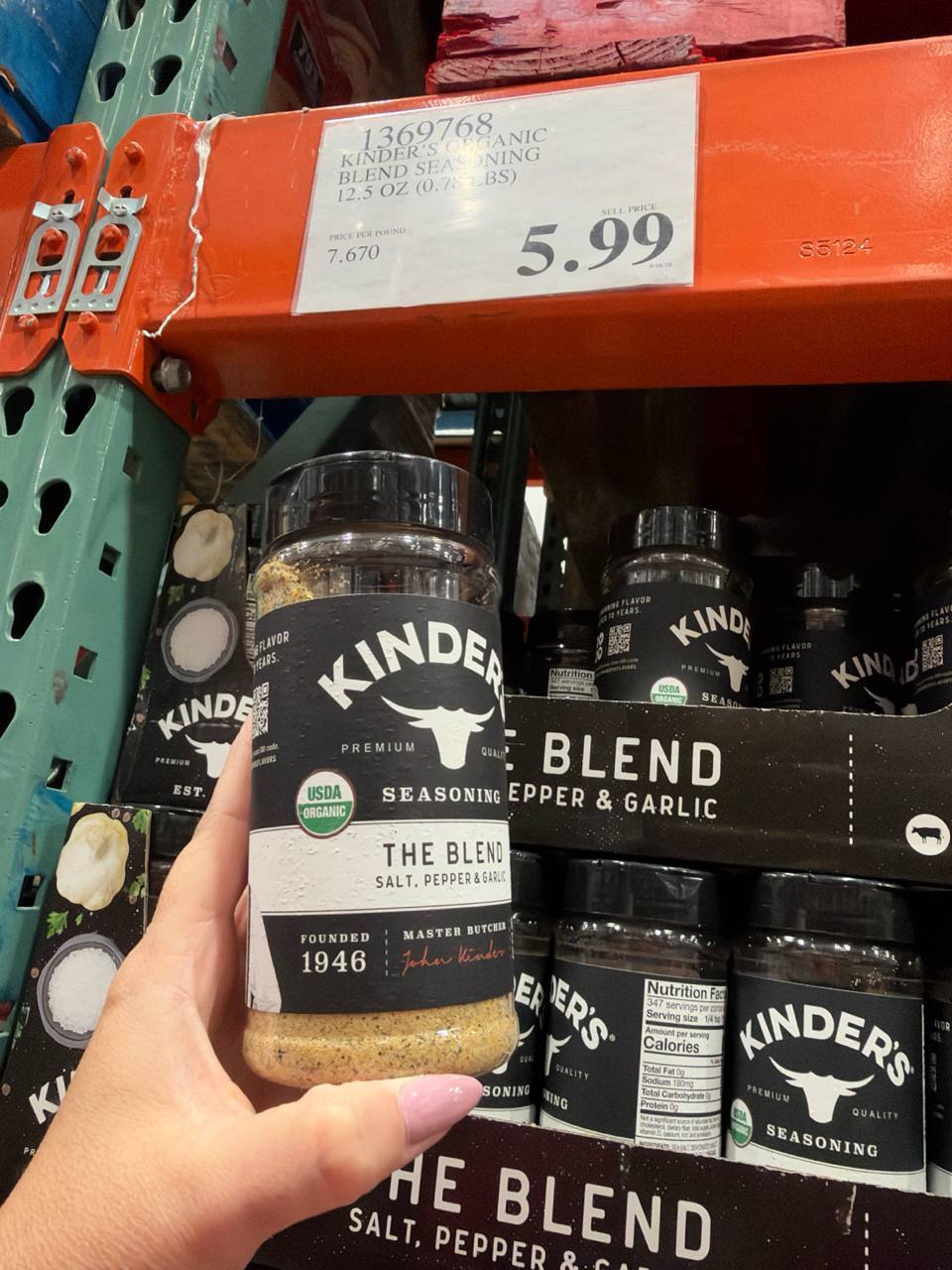 Costco -  Kinders The Blend