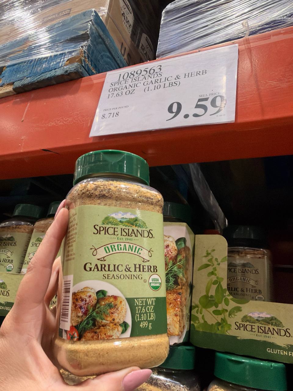 Costco - Spice Islands Garlic & Herb