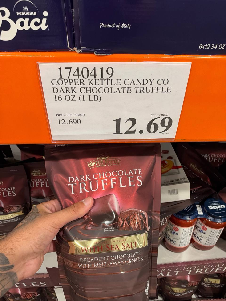 Costco - Copper Kettle Dark Chocolate Truffles