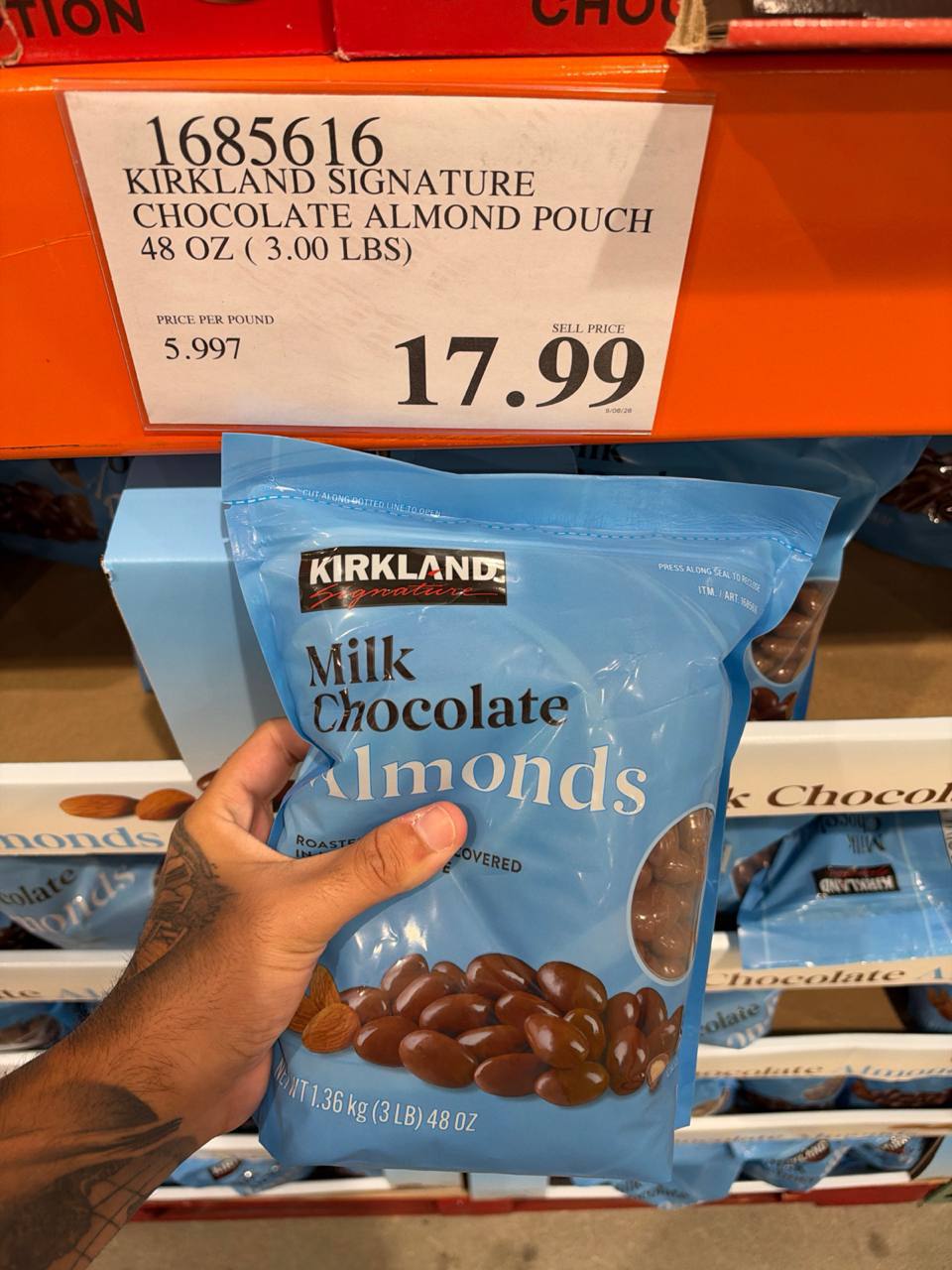Costco - Milk Chocolate Almonds