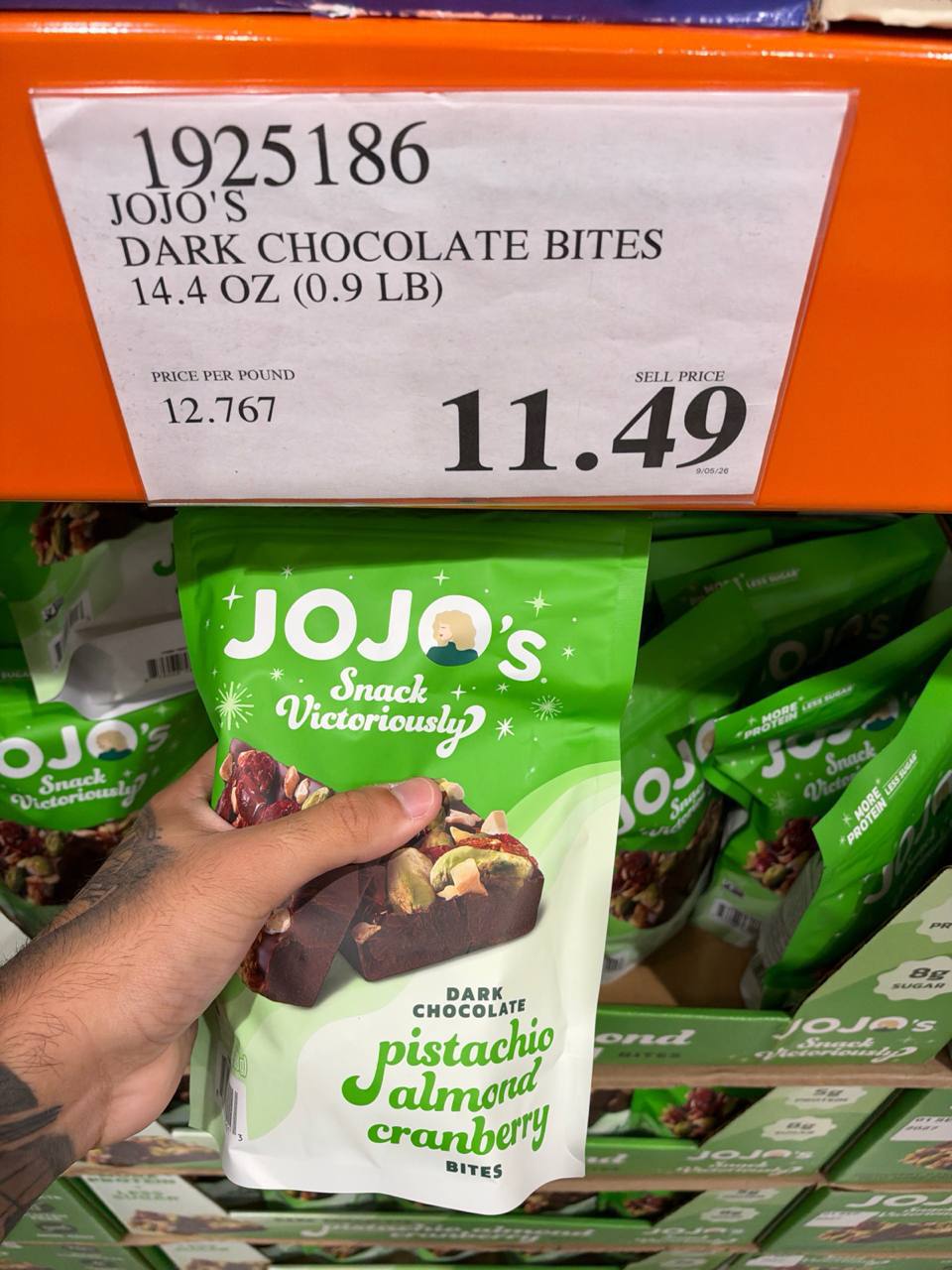 Costco - Jojos Dark Chocolate Bites
