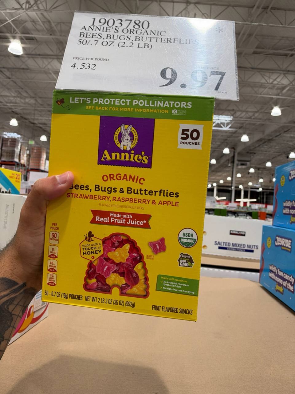 Costco - Annie's organic Bees, Bugs & Butterflies