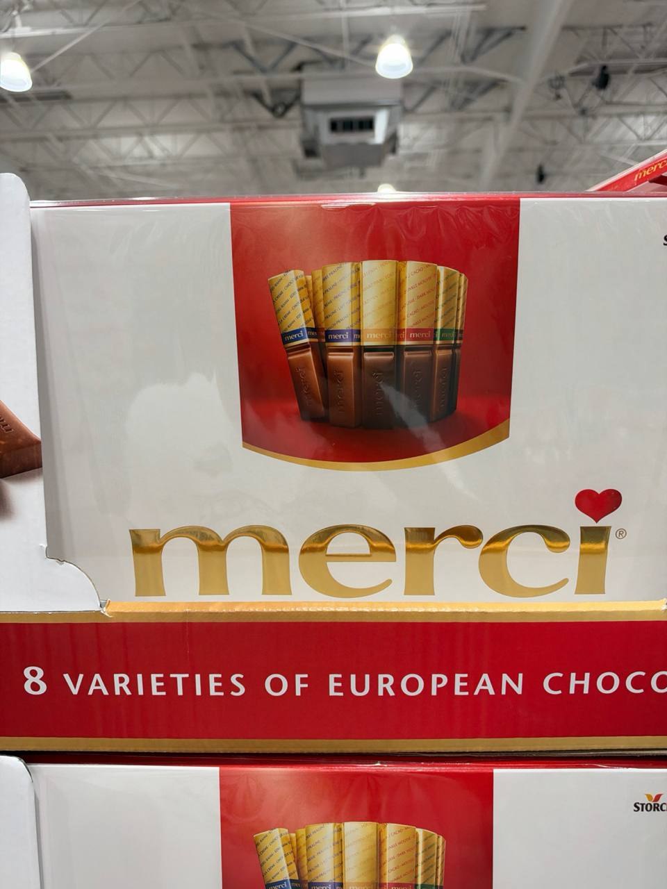 Costco - Merci 8 Varieties of european chocolate