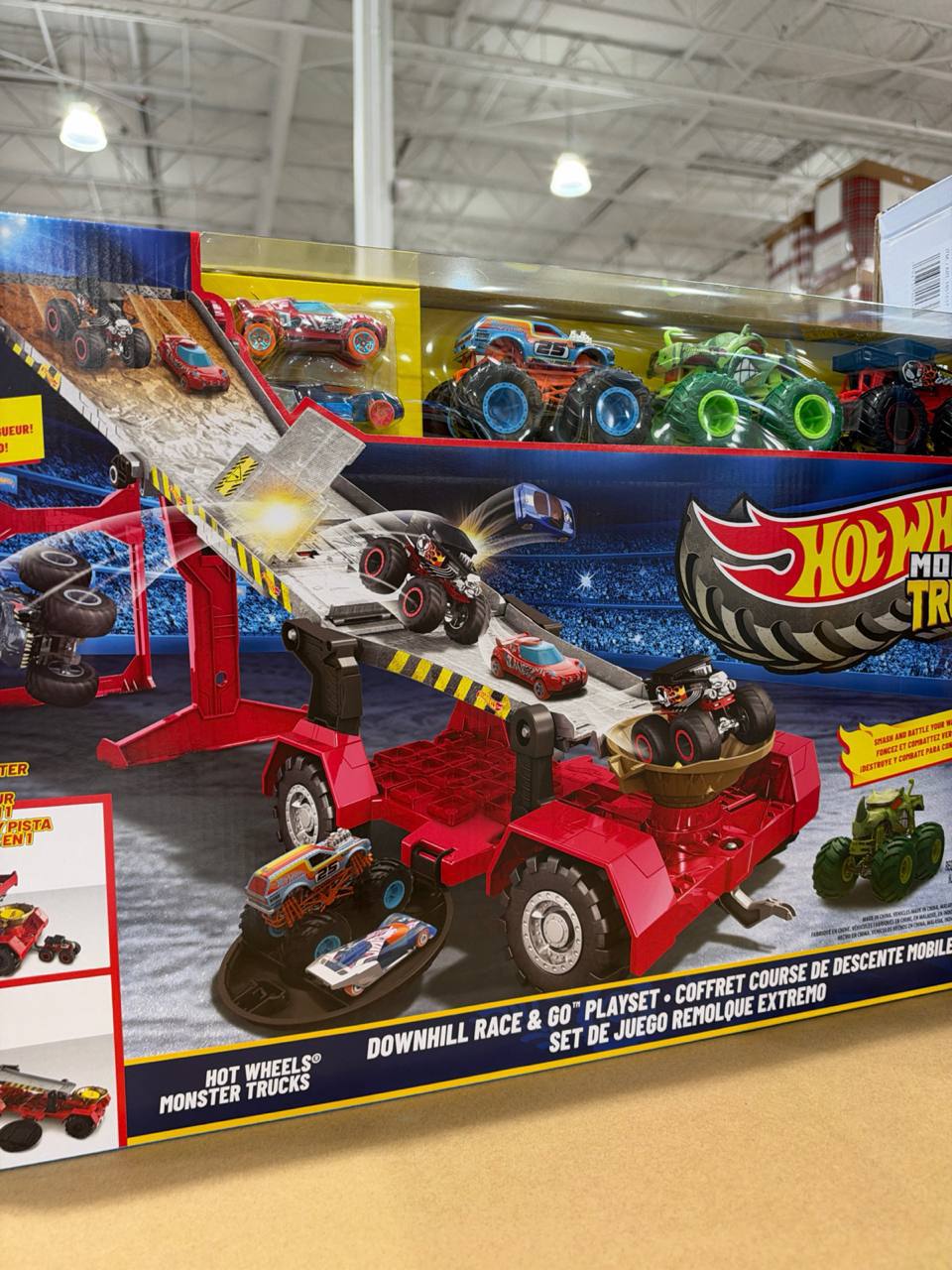 Costco - Hot Wheels Monster Trucks Downhill Race & Go
