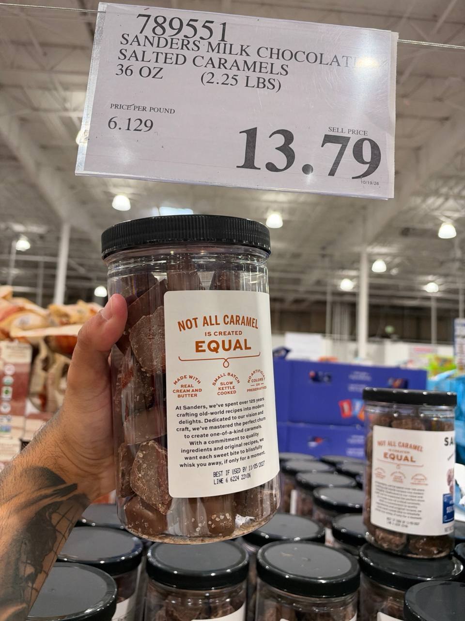 Costco - Sander's Milk Chocolate Salted Caramel