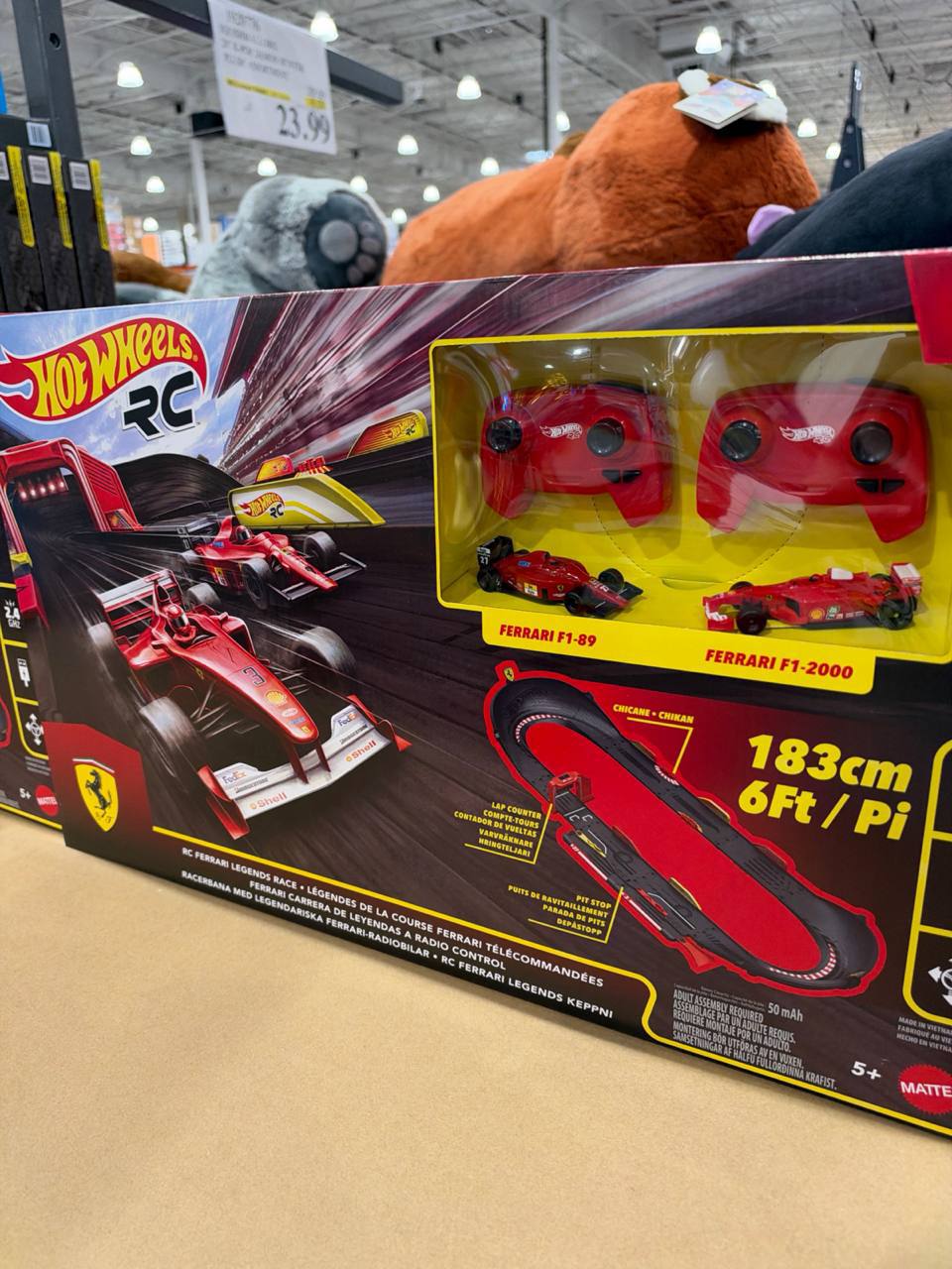 Costco - Hot Wheels RC Ferrari Legends Race Track Set