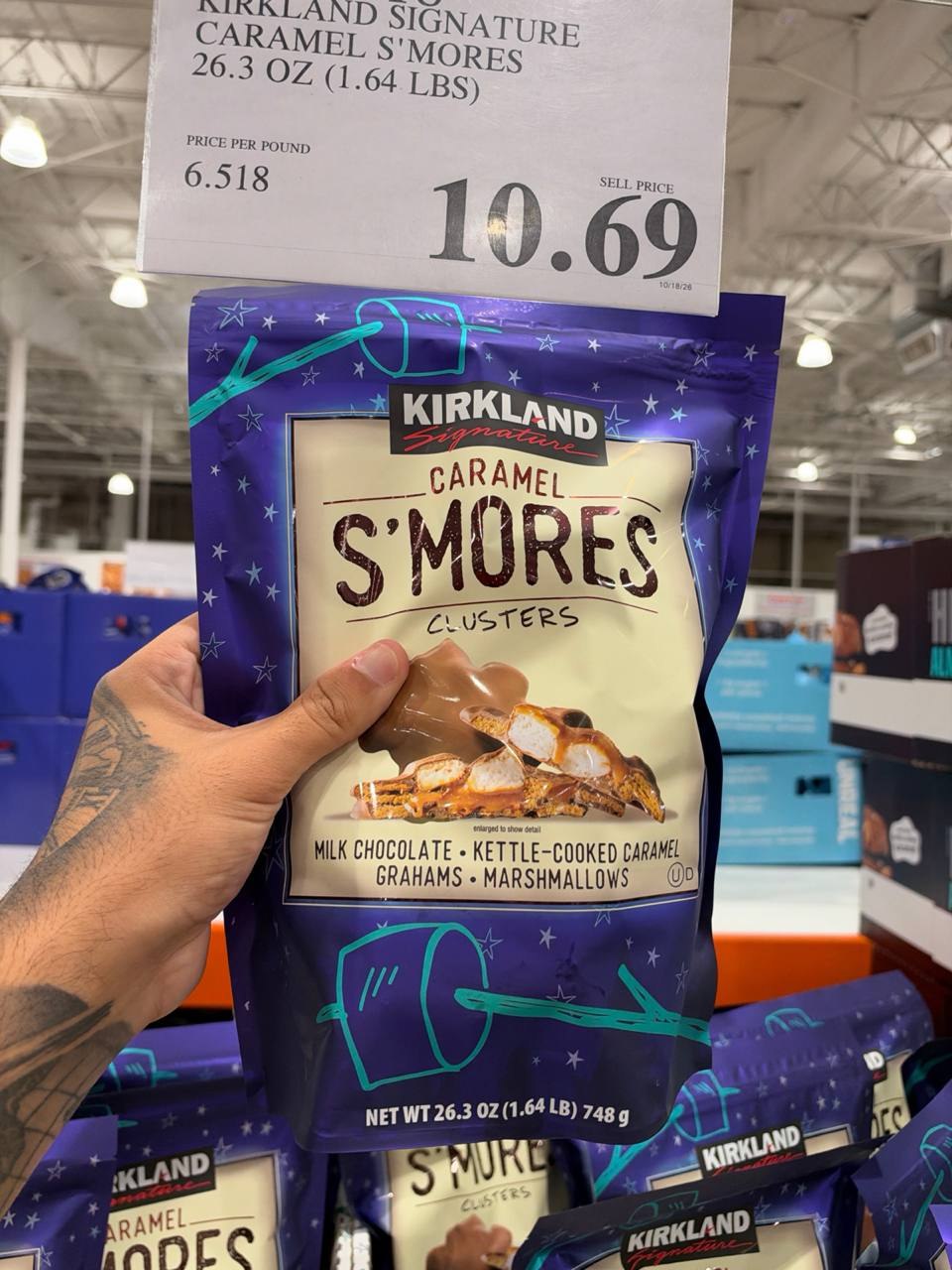 Costco - Kirkland Caramel S'mores Clusters