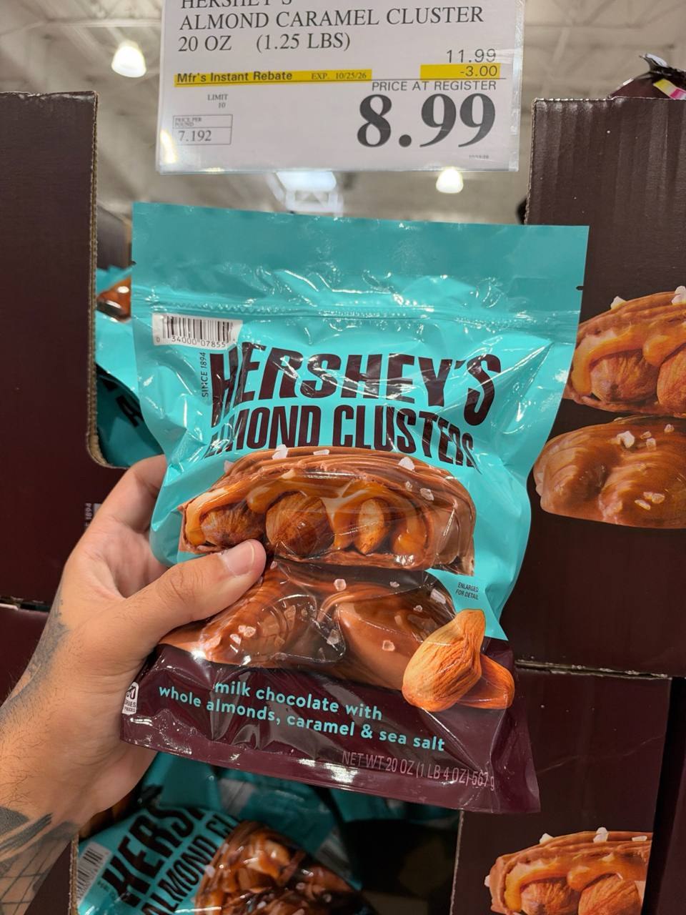 Costco - Hershey's Almond Clusters