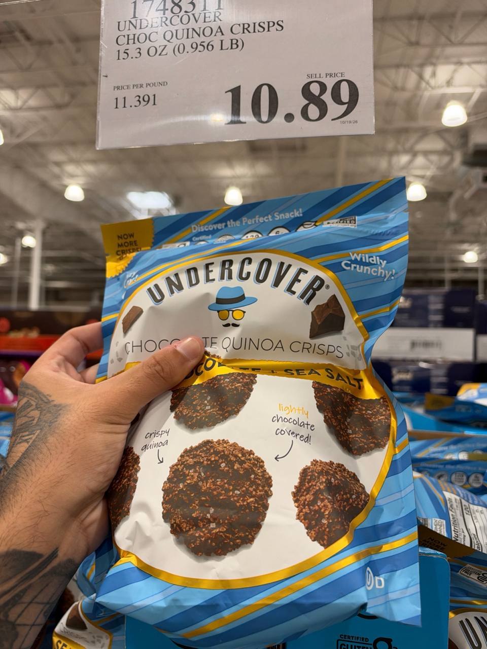 Costco - Undercover Choc Quinoa Crisps