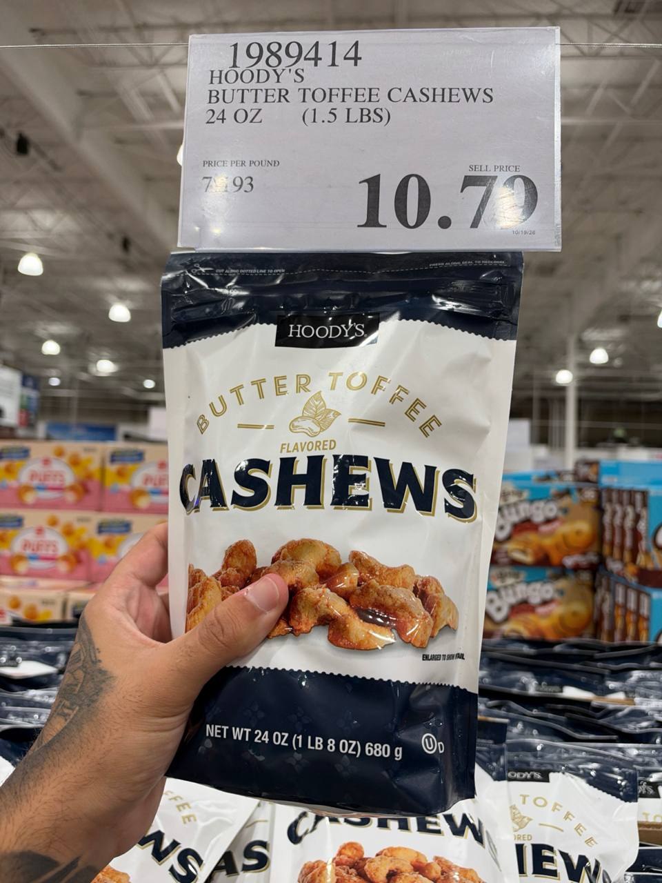 Costco - Cashew Butter Toffee