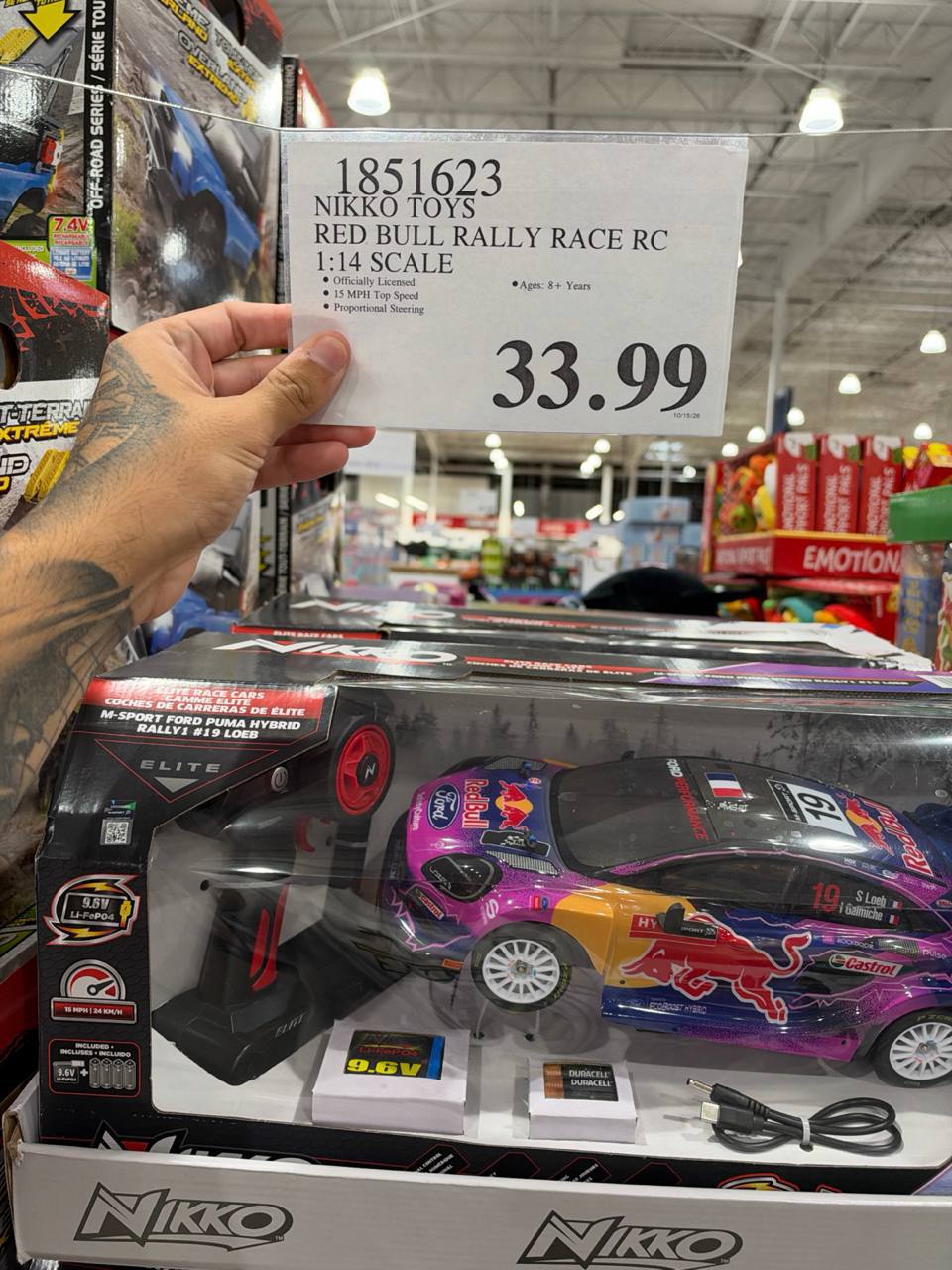 Costco - Nikko Toys Red Bull Rally Race RC