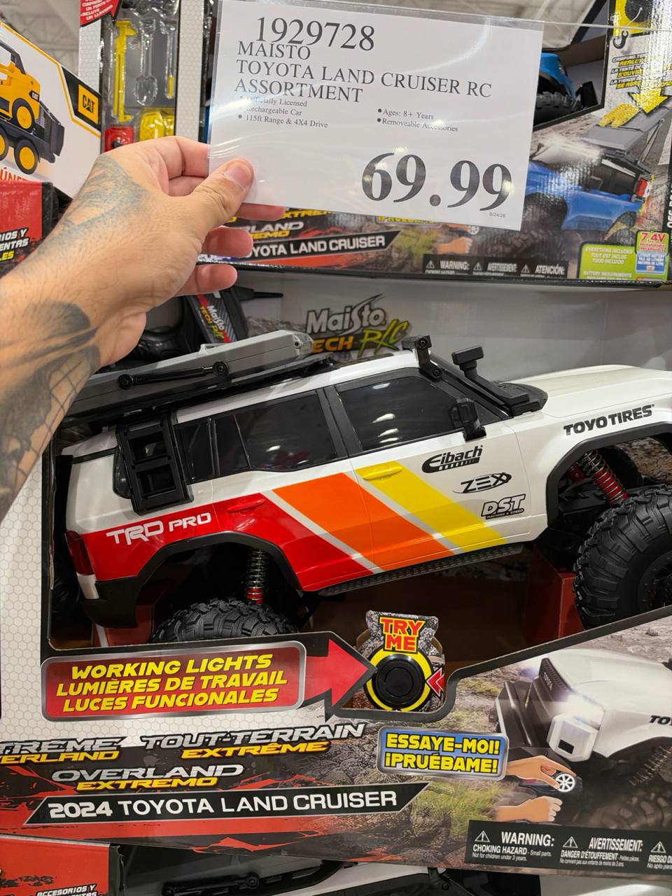 Costco - Maisto Toyota Land Cruiser RC Assortment