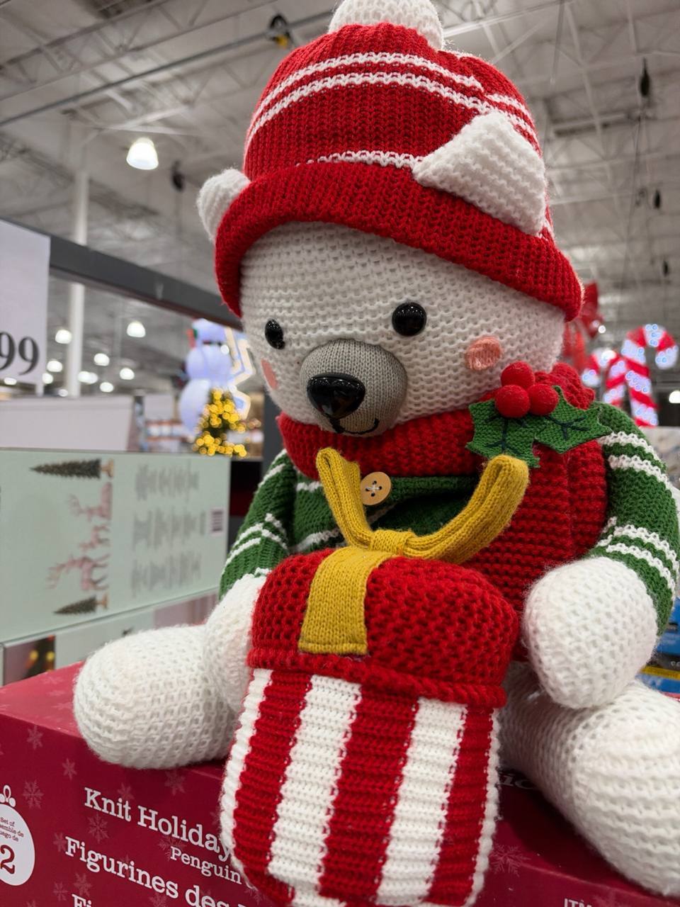 Costco - Knit Holiday Shelf Sitters