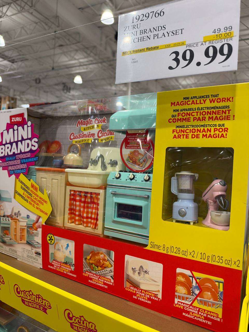 Costco -  Mini Brands Kitchen Playset