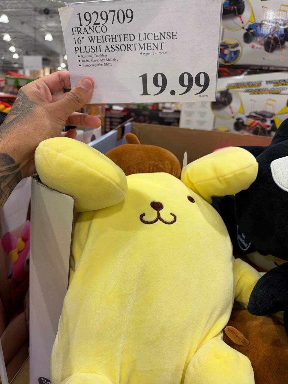 Costco -  Pelúcia Hello Kitty & Friends