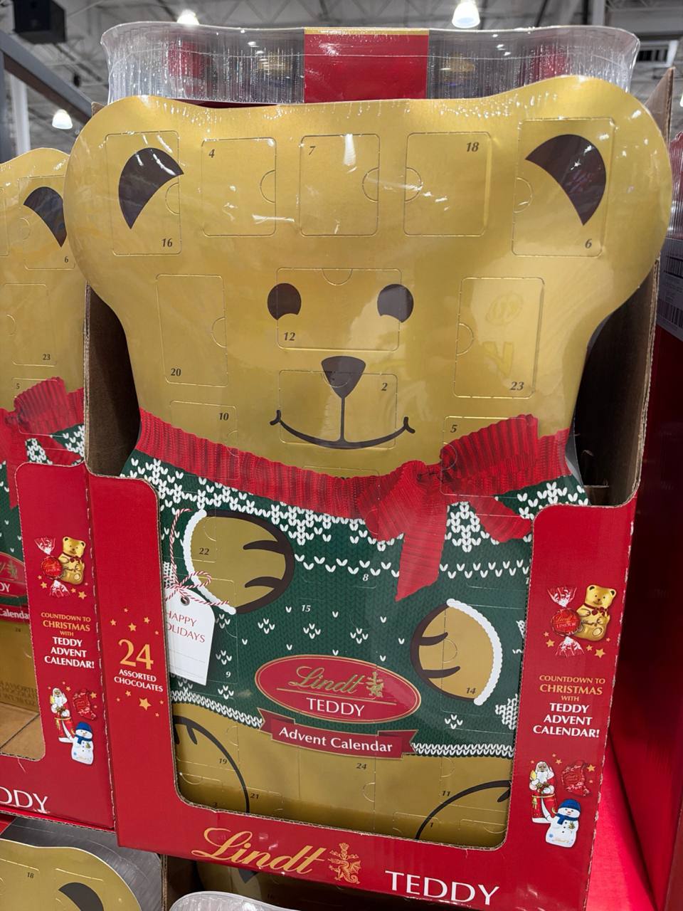 Costco - Lindt Teddy Calendário do Advento