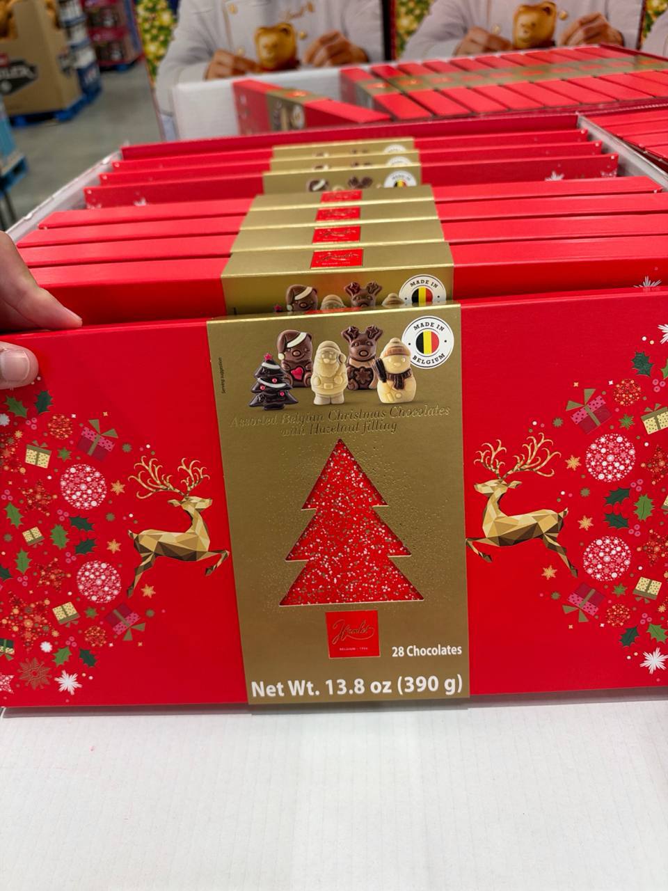 Costco -  Caixa Chocolates Natalinos