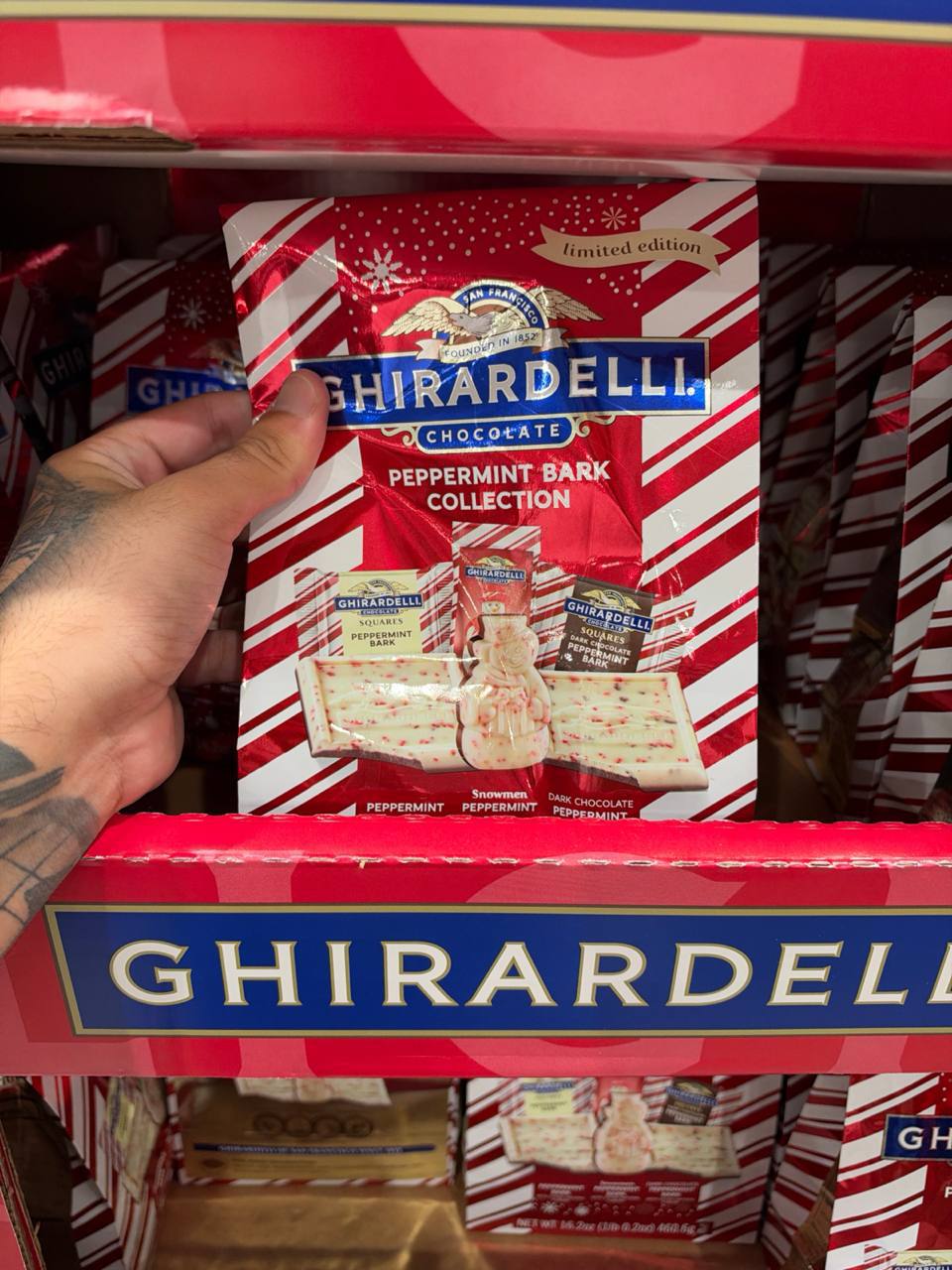 Costco - Ghirardelli Peppermint Bark Collection