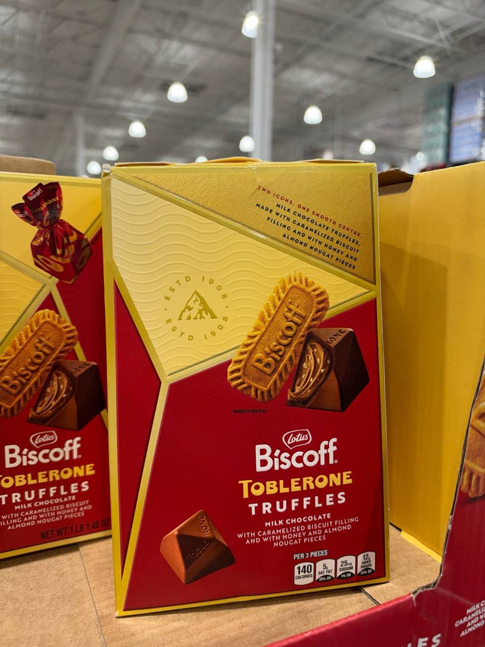 Costco - Biscoff Toblerone Truffles