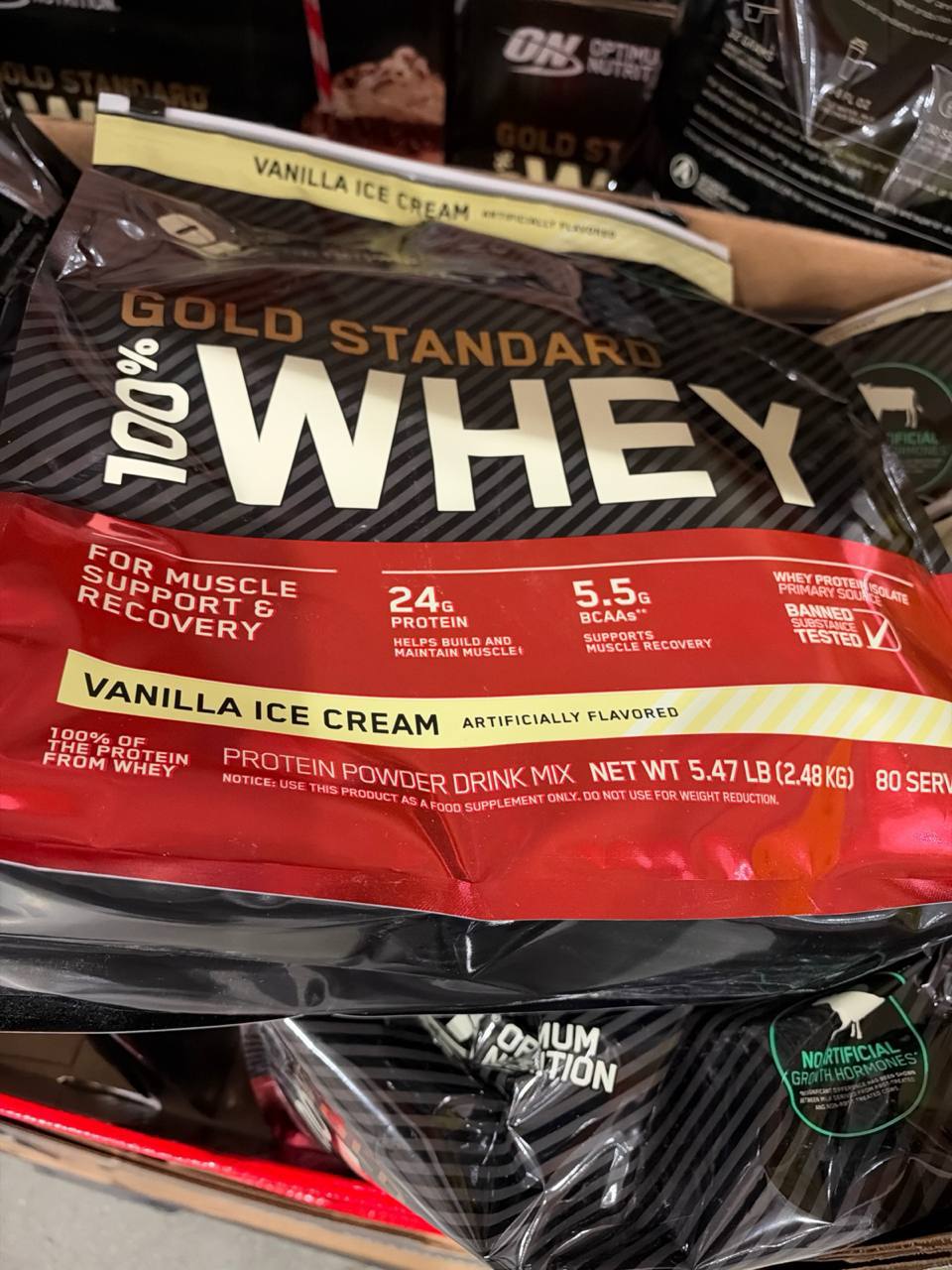 Costco - 100% Whey Protein Vanilla Ice Cream