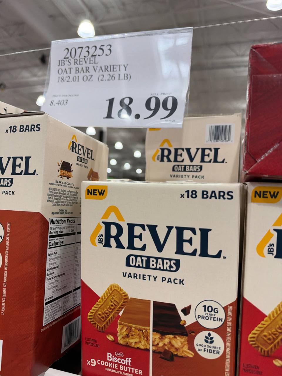 Costco - Reveal Oat Bars