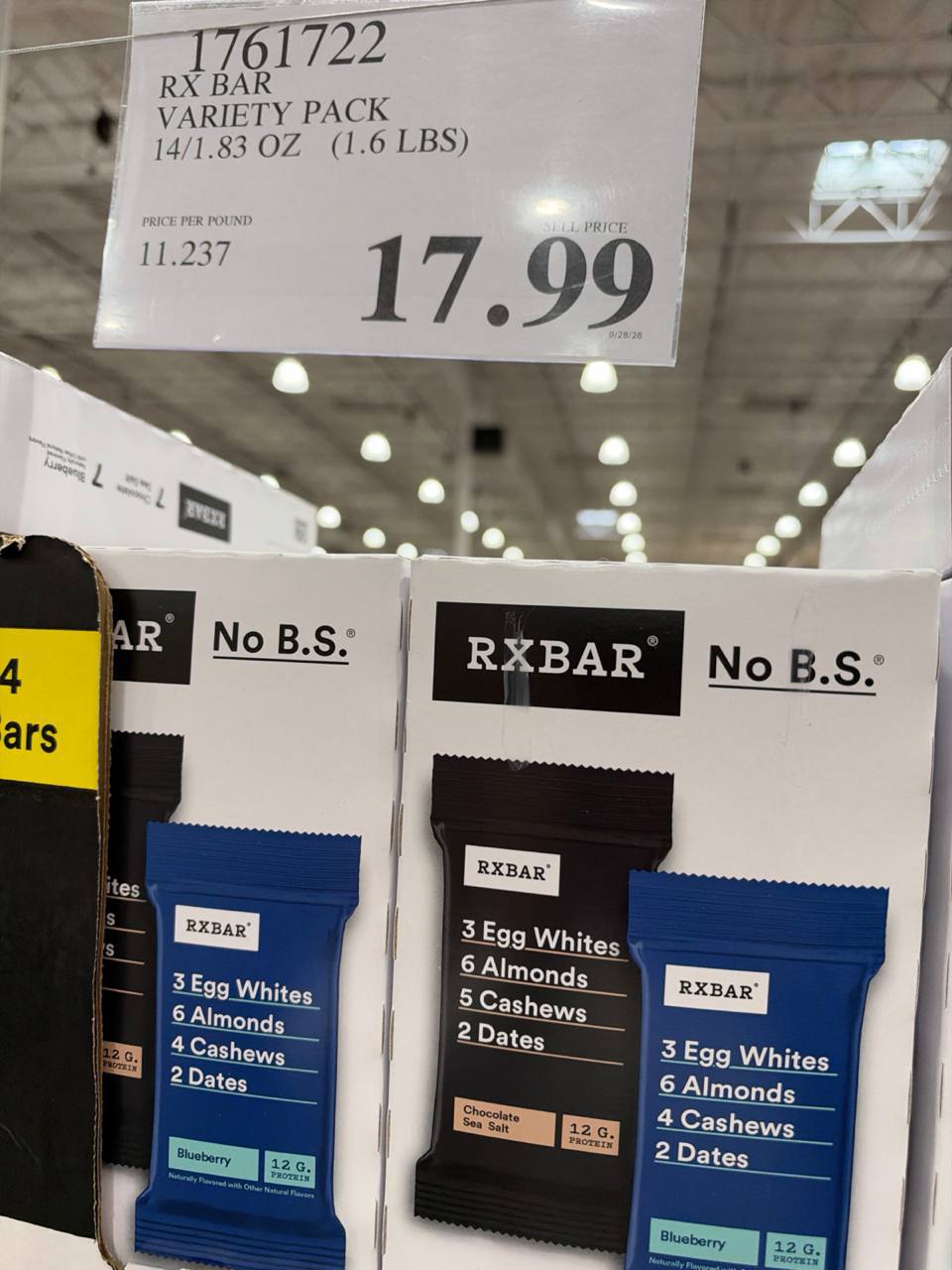 Costco - RX bar