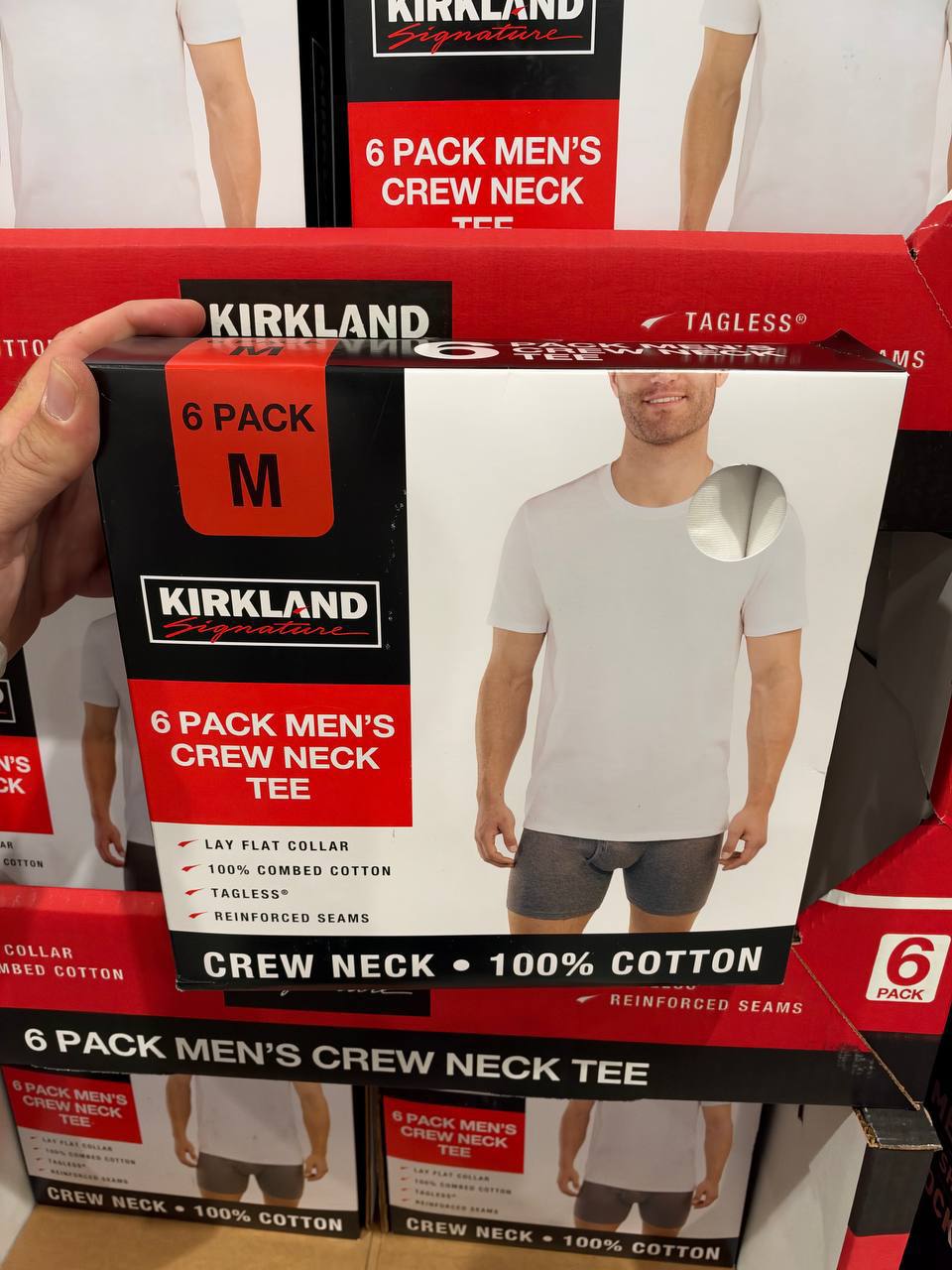 Costco -  Kirkland Packs Men’s Crew Neck
