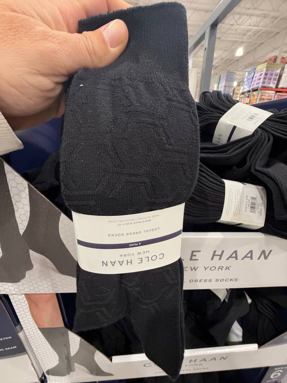 Costco Masc-  Cole Havan Casual Dress Socks