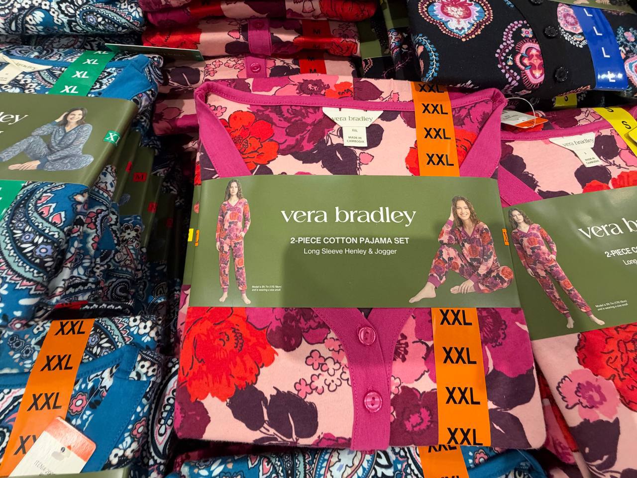 Costco Fem- Set Pijama Vera Brandley