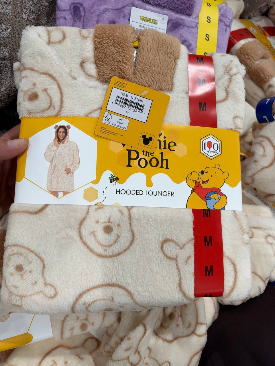 Costco Fem - Pooh Hooded Lounger
