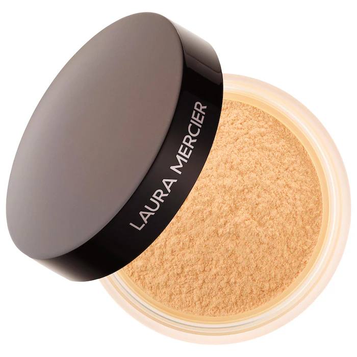 Laura Mercier Secret Brightening Color Correcting Longwear Under Eye Setting Powder- Color Golden