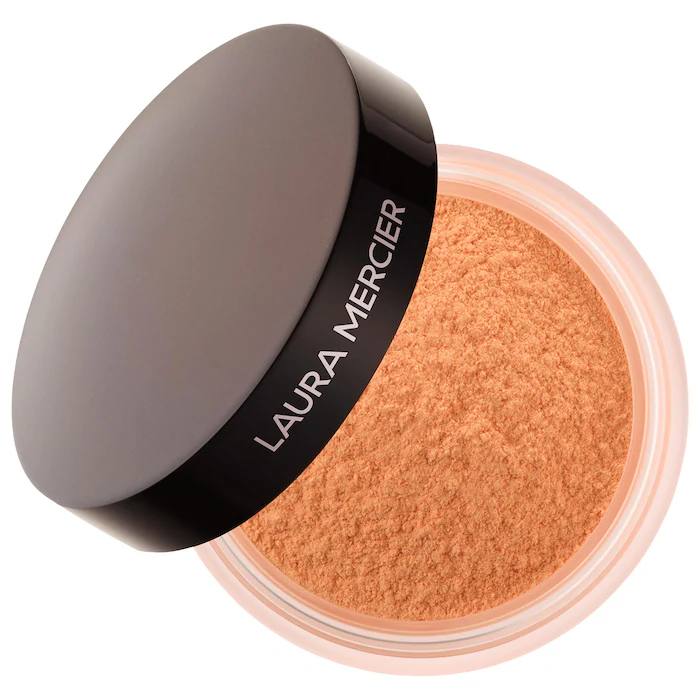 Laura Mercier Secret Brightening Color Correcting Longwear Under Eye Setting Powder- Color Rich Peach