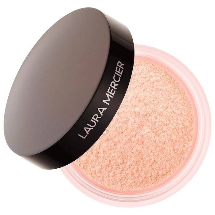 Laura Mercier Secret Brightening Color Correcting Longwear Under Eye Setting Powder- Color Peach