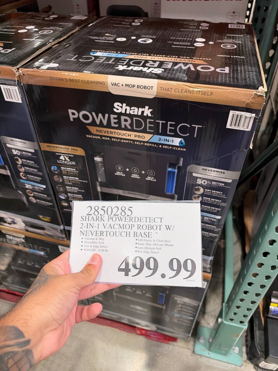 Costco - Shark Powerdetect 2in1 Vacmop