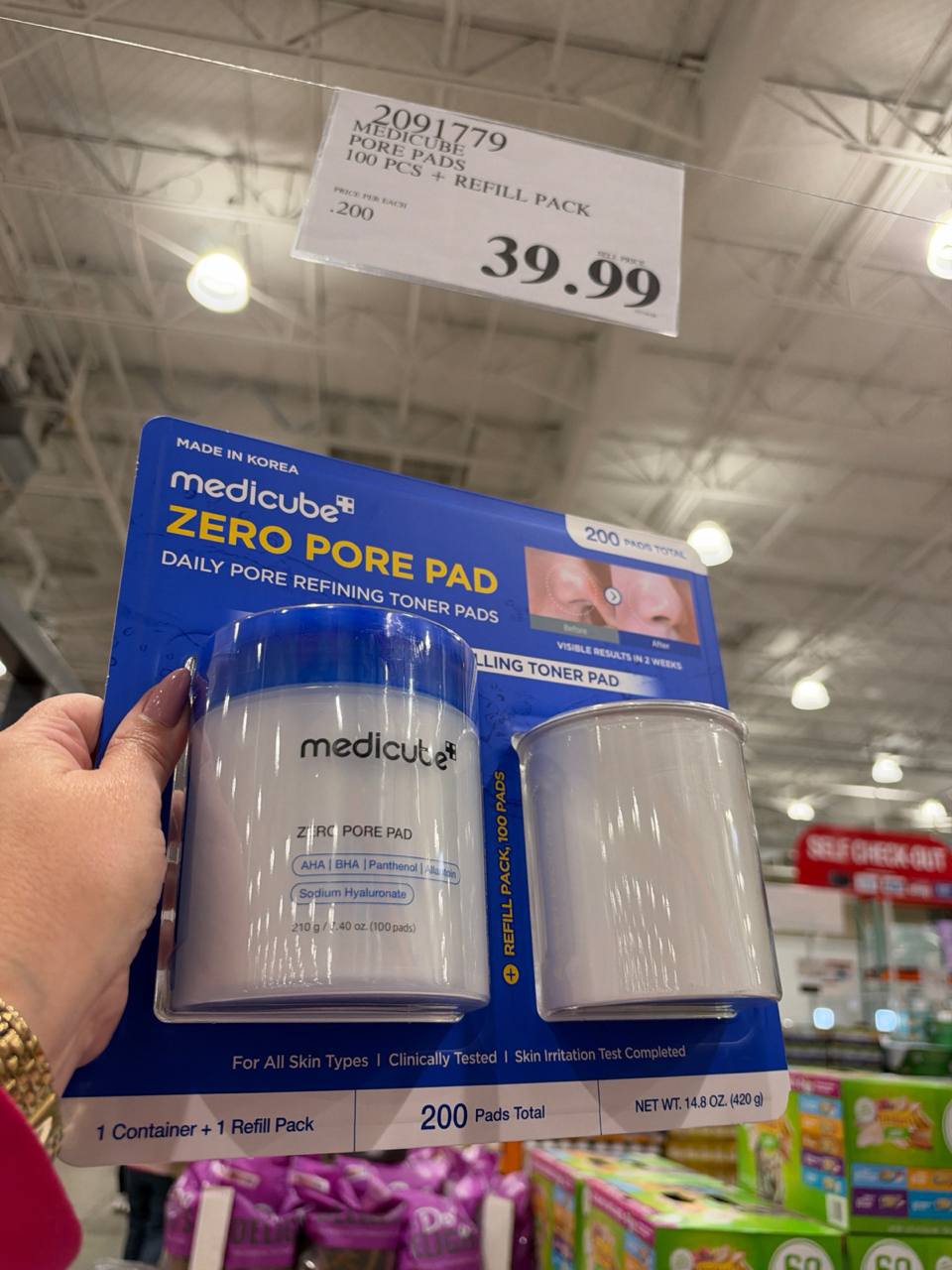 Costco- Medicube Zero Pore Pad