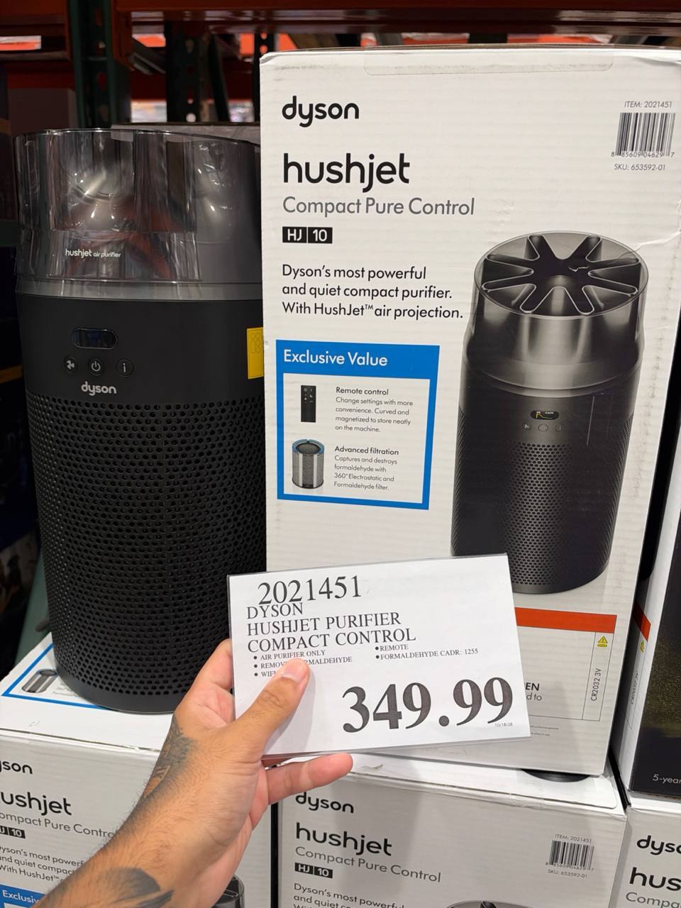 Costco - Dyson Hushjet Purifier Compact Control