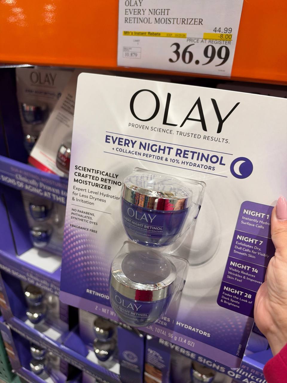 Costco- Olay Every Night Retinol