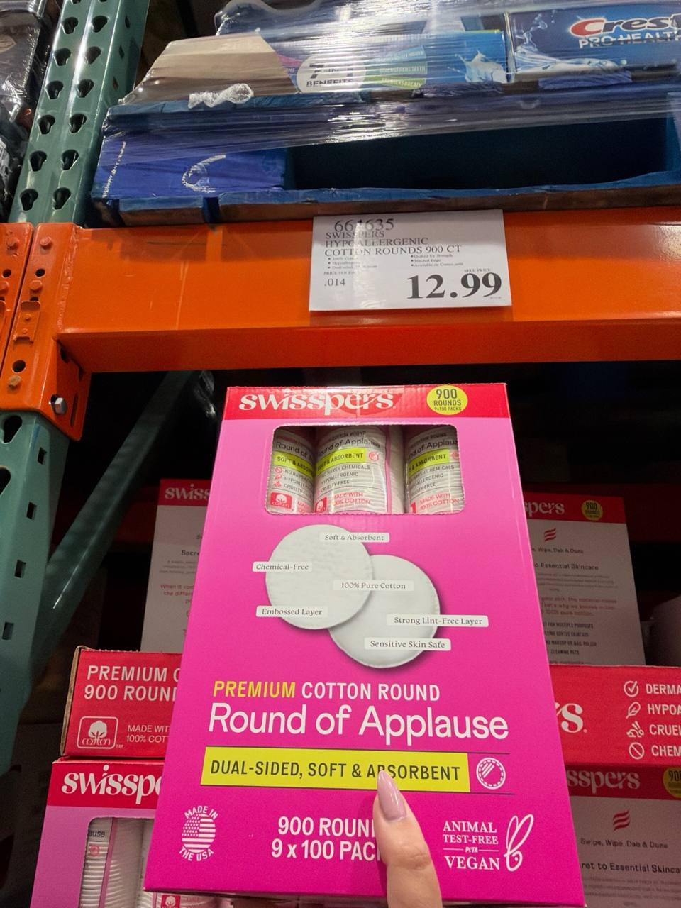 Costco - Swisspers Cotton Round