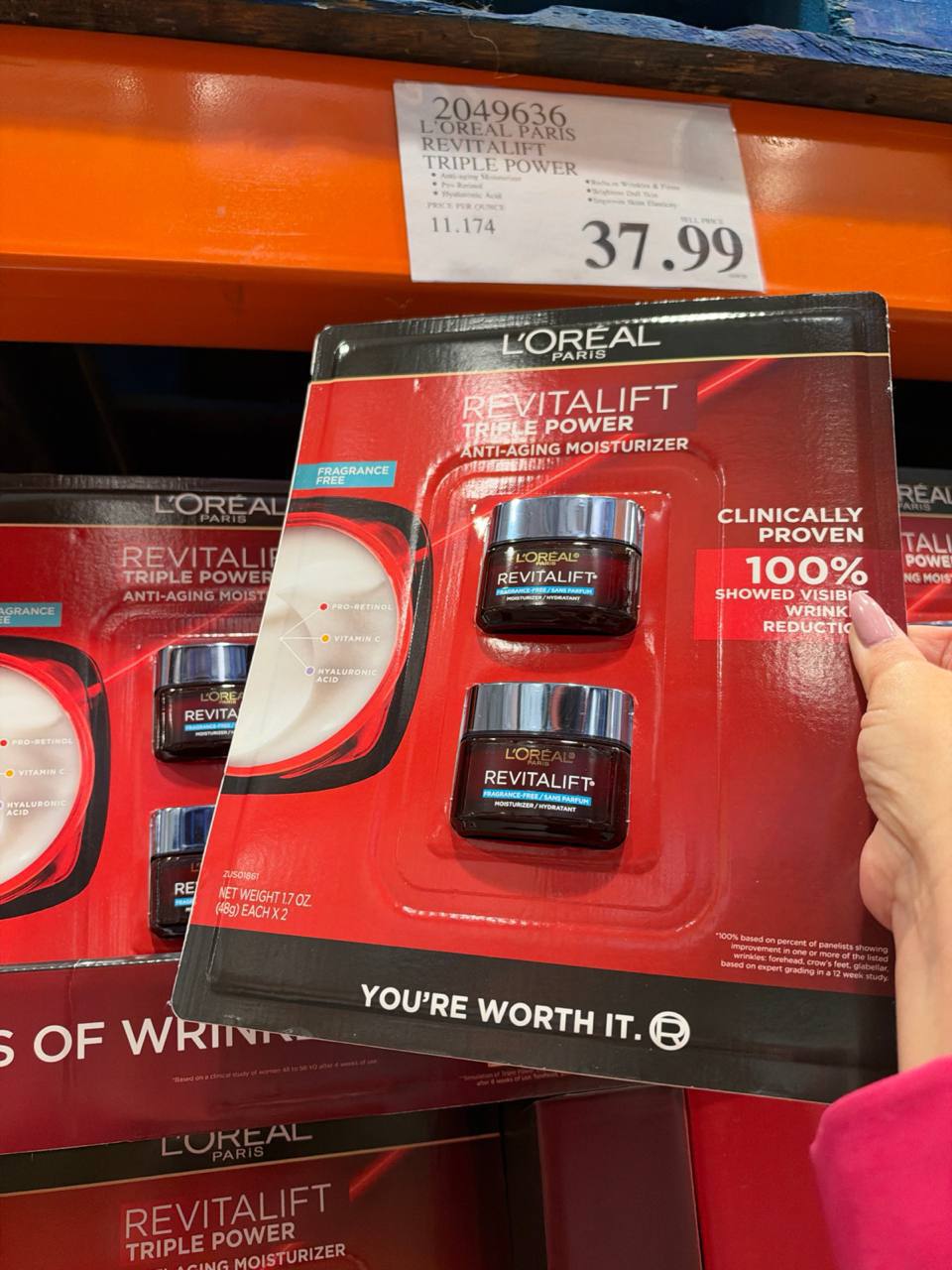Costco- L’oreal Paris Revitalift Triple Power