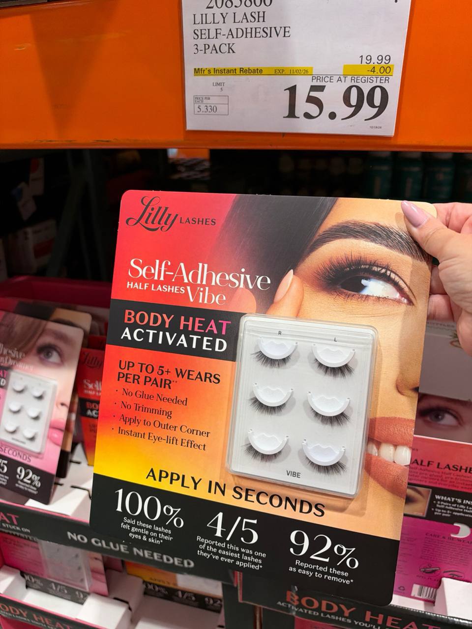 Costco- Self - Adhesive Body Heat