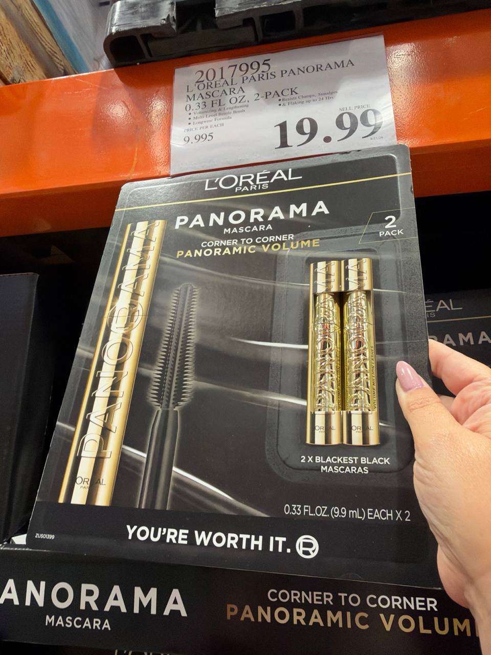 Costco- L’oreal Paris Panorama Máscara