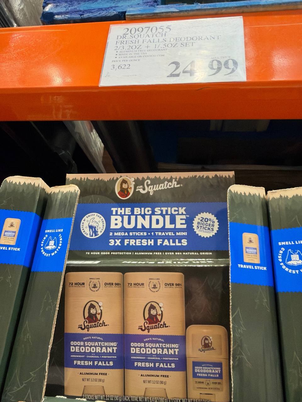 Costco - Dr.Squatch Deodorant