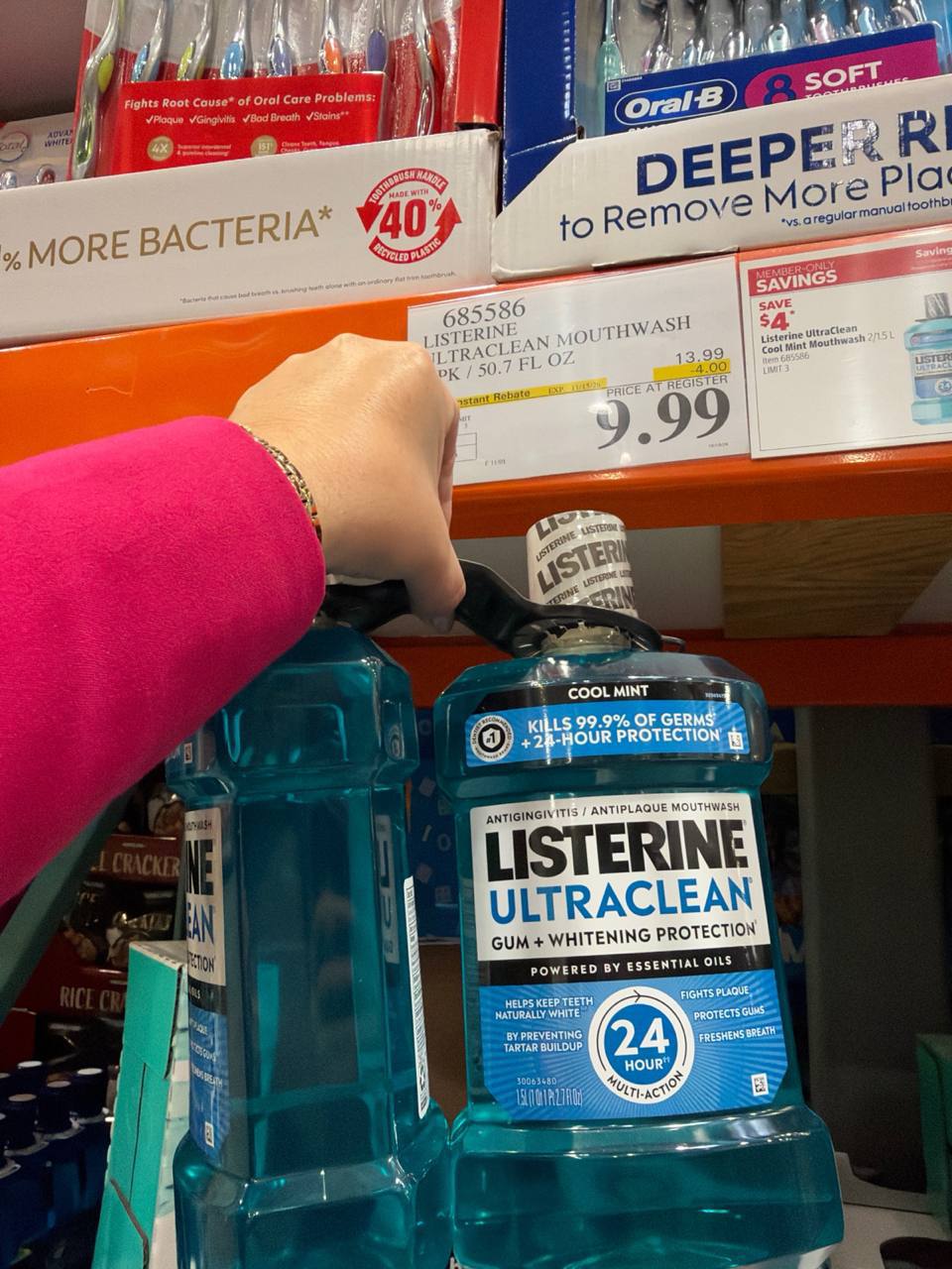 Costco- Listerine Ultraclean