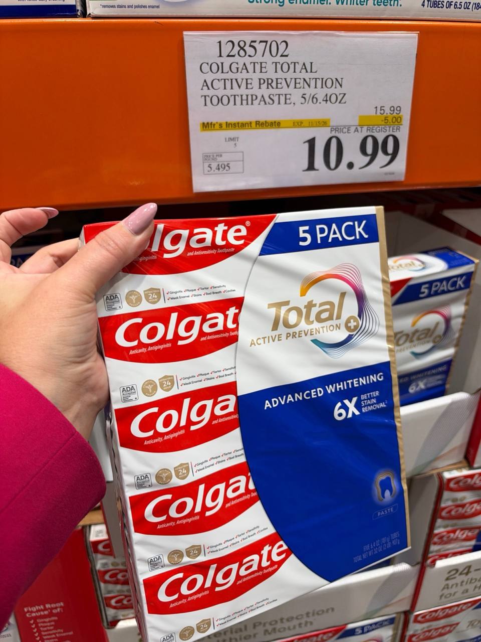 Costco - Colgate Toothpaste