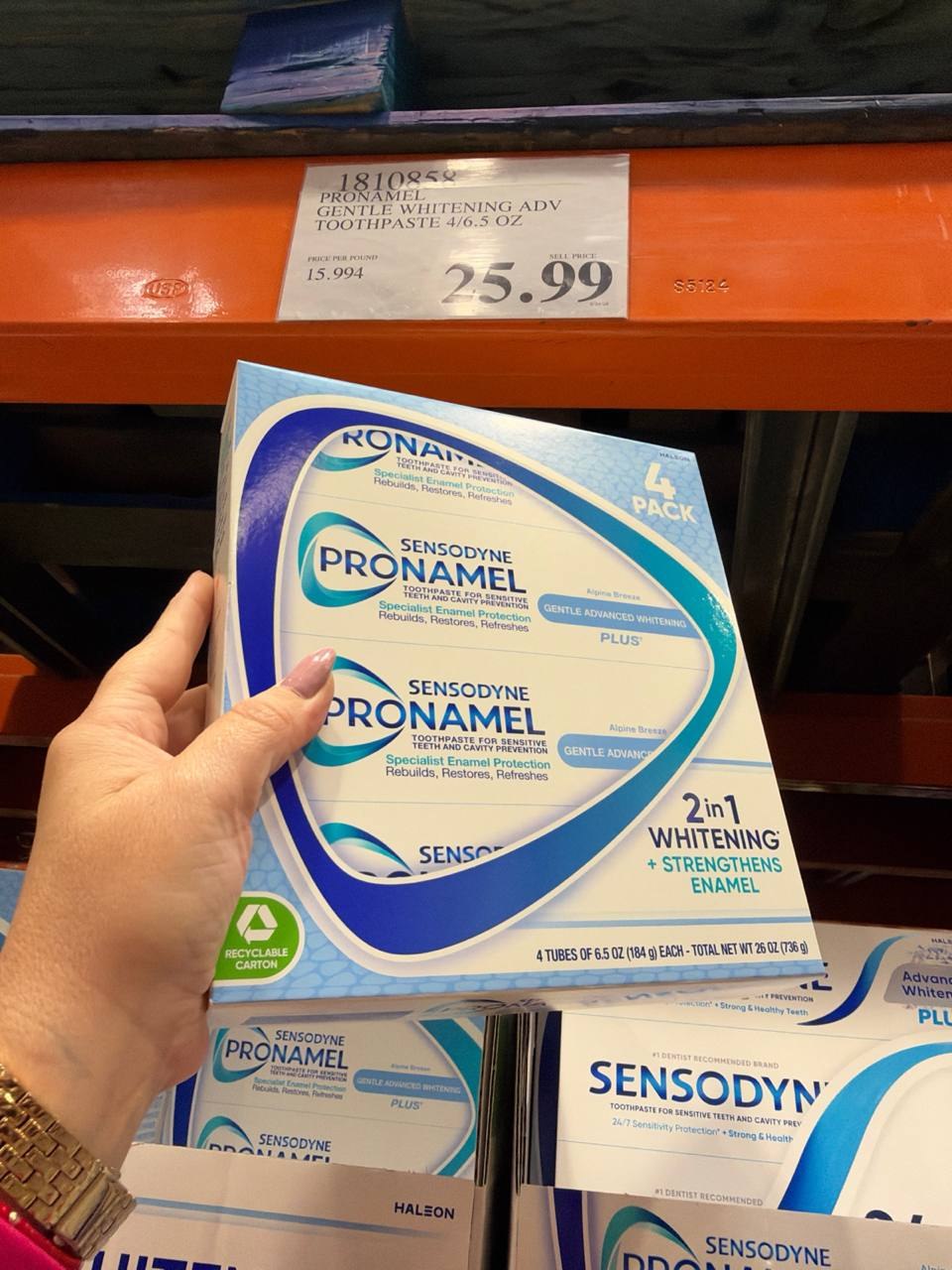 Costco - Sensodyne Toothpaste