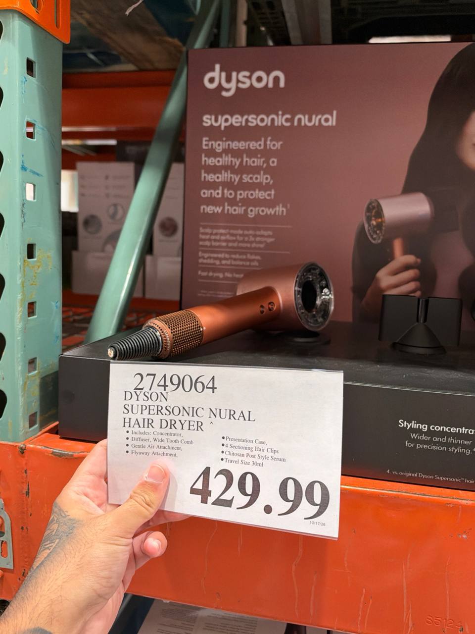 Costco- Dyson Supersonic Nural Hair Dryer